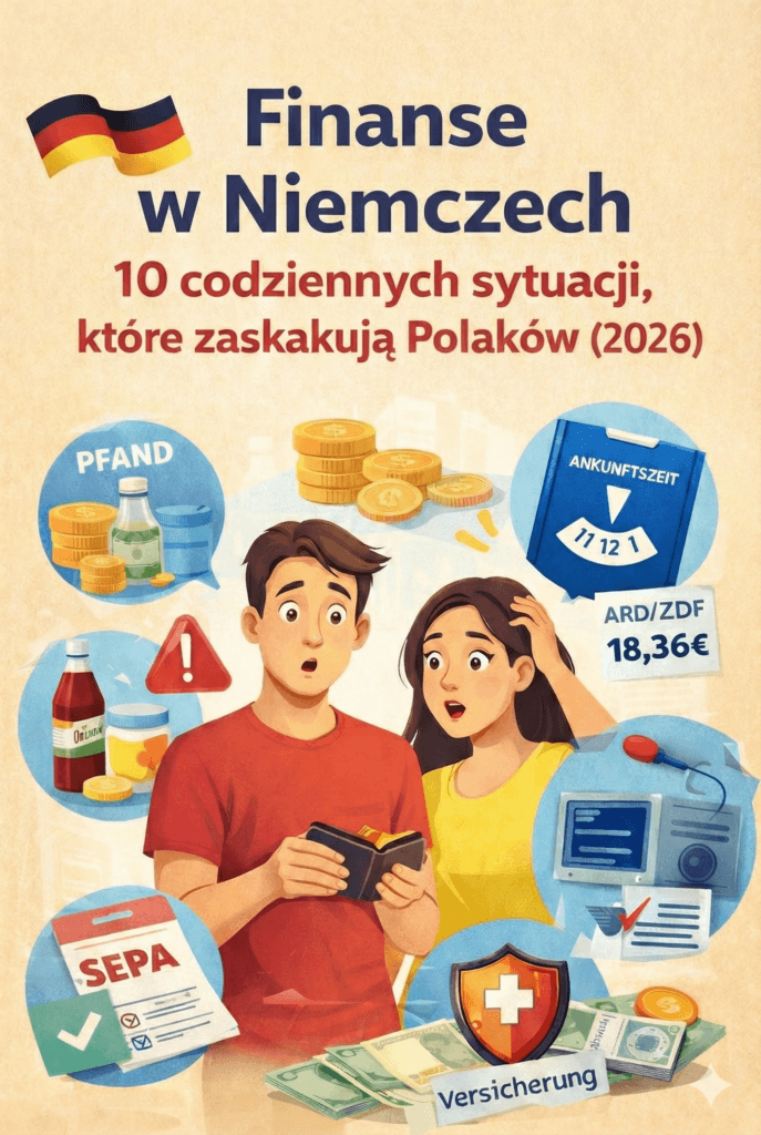 Finanse w Niemczech – 10 codziennych sytuacji, które zaskakują Polaków w 2026 roku