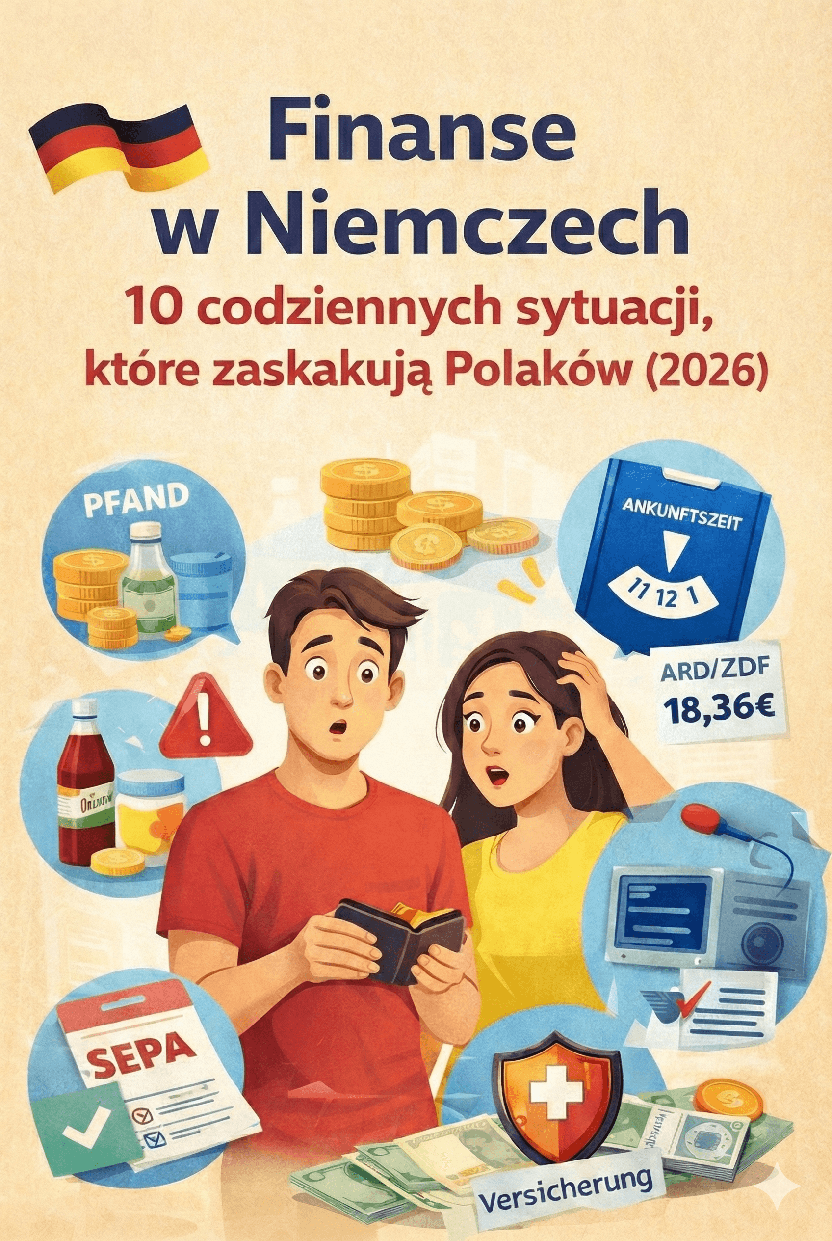Finanse w Niemczech – 10 codziennych sytuacji, które zaskakują Polaków w 2026 roku