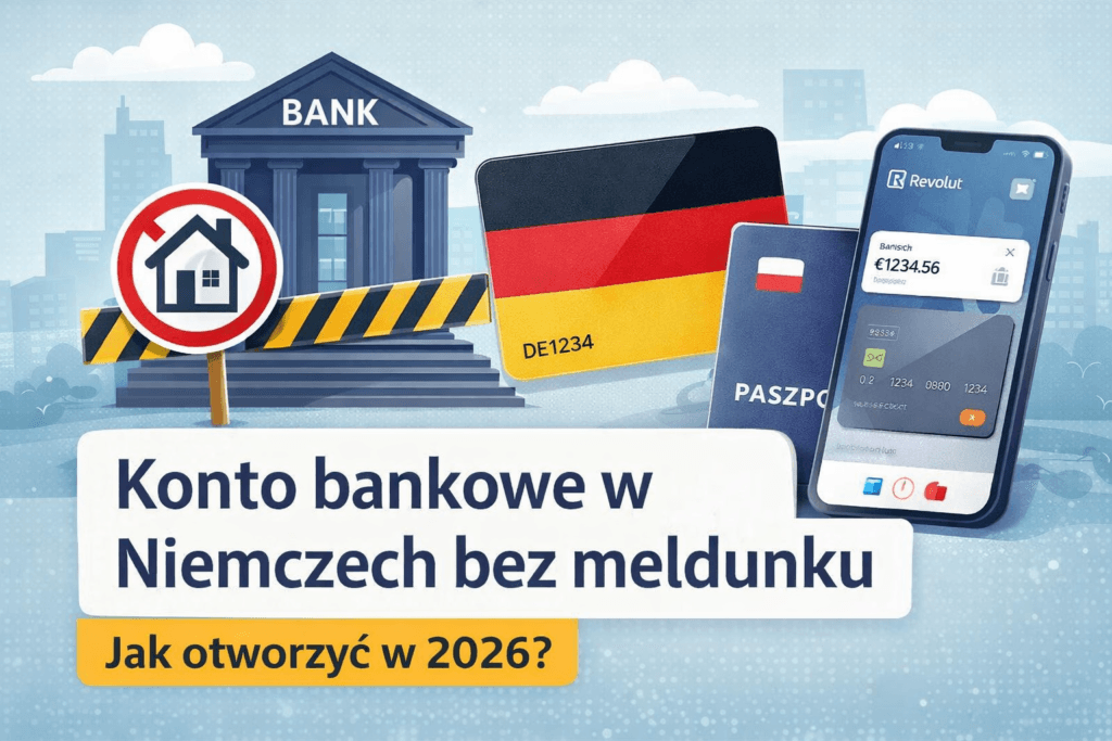 Konto bankowe w Niemczech bez meldunku – jak otworzyć w 2026