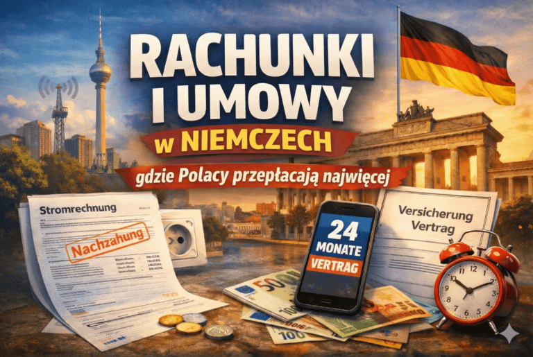 rachunki w Niemczech – gdzie Polacy przepłacają