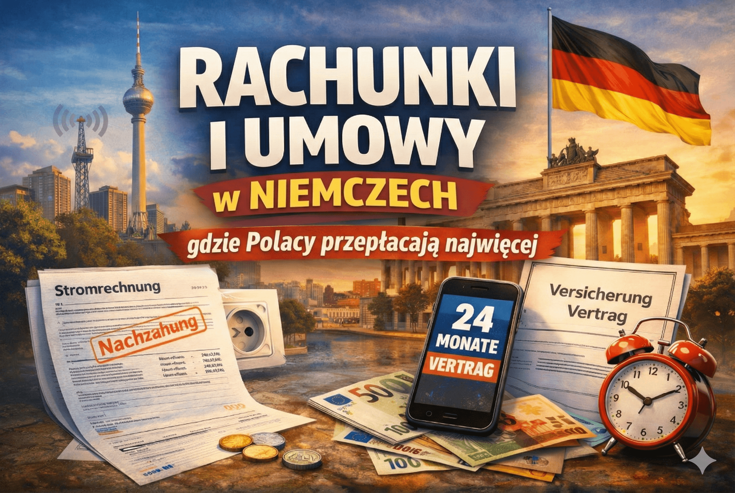 rachunki w Niemczech – gdzie Polacy przepłacają