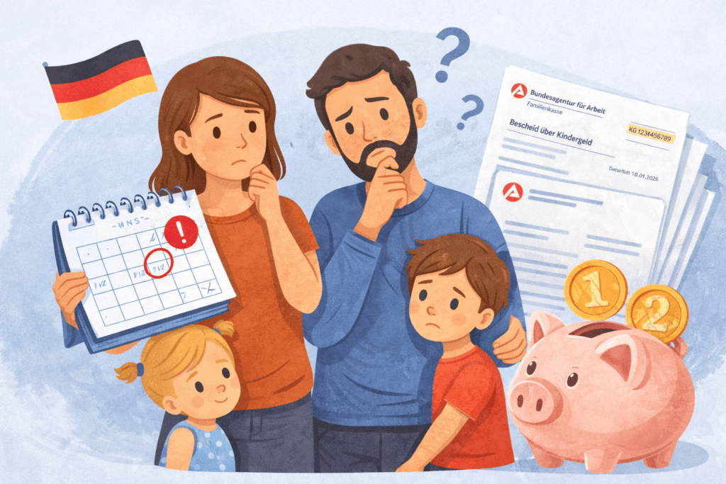 Terminy wypłat Kindergeld w 2026 roku w Niemczech – harmonogram przelewów