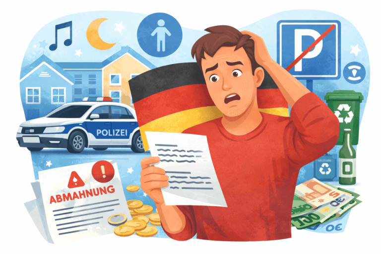 Za co można dostać karę w Niemczech – mandaty i kary, które zaskakują Polaków (2026)