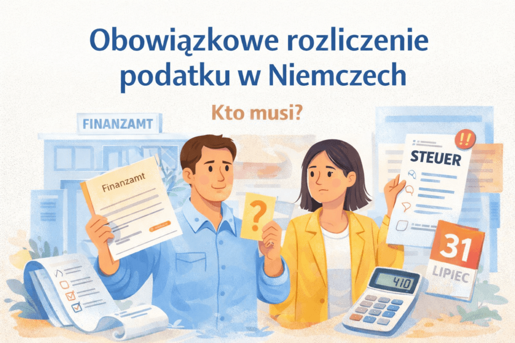 Obowiązkowe rozliczenie podatku w Niemczech – kto musi złożyć deklarację